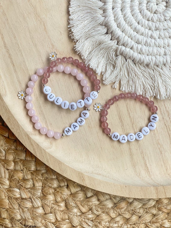 Mommy and Me Bracelets, Matching Bracelets, Custom Bracelet, Mommy
