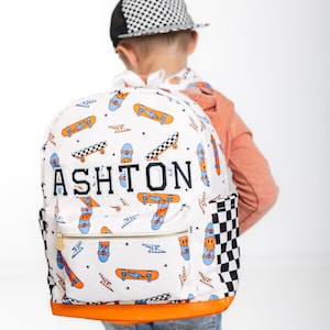 Sac à dos personnalisé en nylon pour garçon, cartable pour la rentrée des classes, cartable pour enfants, sac personnalisé pour garçon, sac à dos de voyage, sac à dos prénom garçon