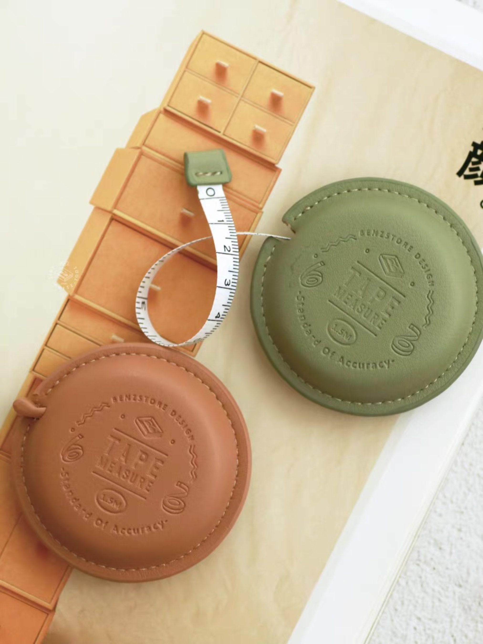 Leather Tape Measure Cartoon Cute Measuring Waist Circumference Chest  Circumference Portable Mini Small Measuring Tape Measuring