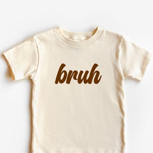 Bruh Shirt, Funny Kids Shirt, Funny Boys Shirt, Bro Shirt, Sarcastic Girls Shirt, Retro Neutral Shirt for Boys, Funny Onesie