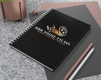 Creative Filmmaker Spiral Notebook | Ideal for Writers, Artists, Note-Taking, and Journaling | Gift for Film Lovers, Students, Filmmakers