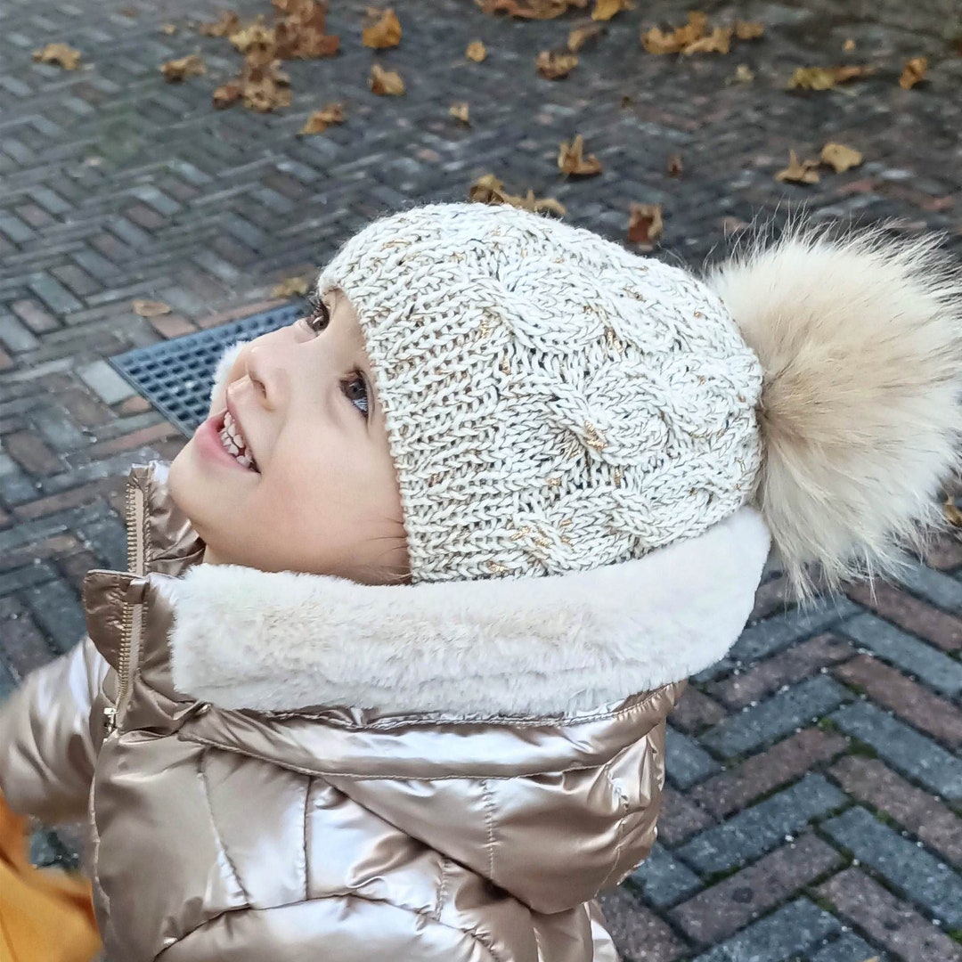 PDF KNIT PATTERN Easy Simple Beginner Cable Knitting Hat Instant ...
