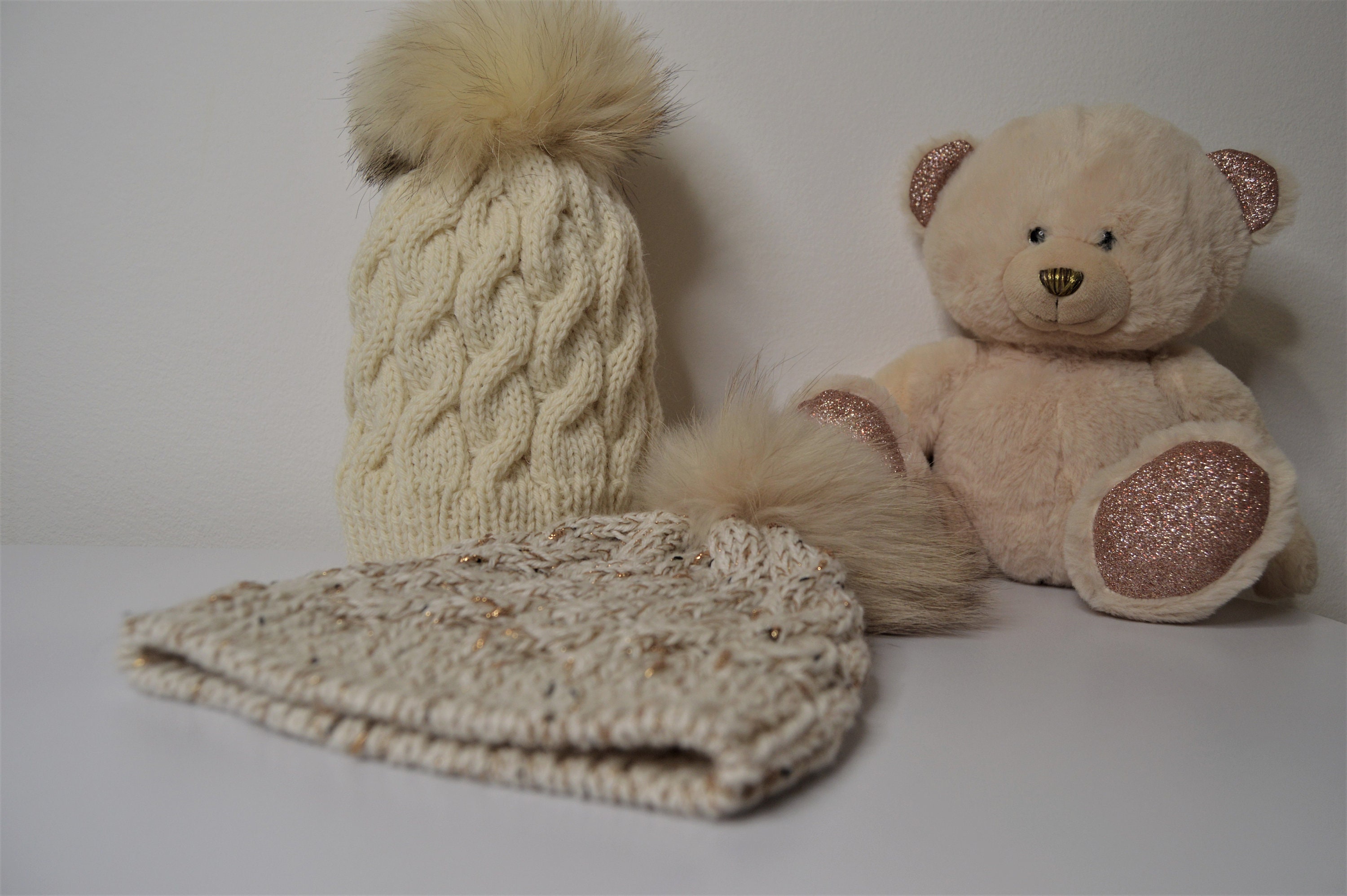 PDF KNIT PATTERN Easy Simple Beginner Cable Knitting Hat Instant ...