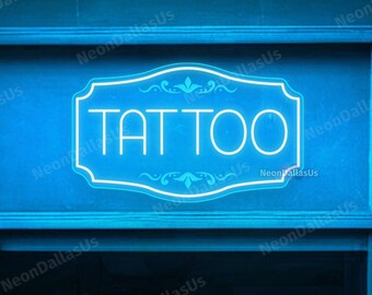 Tattoo Neon Sign Tattoo Led Sign Custom Tattoo Artist  Room Wall Decors Tattoo Studio Art Neon Sign For Tattoo Shop Gift For Tattoo Lovers