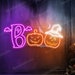 Boo Neon Sign Halloween Boo Sign Halloween LED Light Halloween Decor ...
