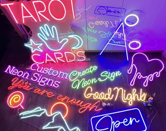 Custom Neon Sign Custom Wedding Neon Sign Business Logo Sign Shop Signage, Open Neon Sign, Neon Light Custom, Business Outdoor Sign