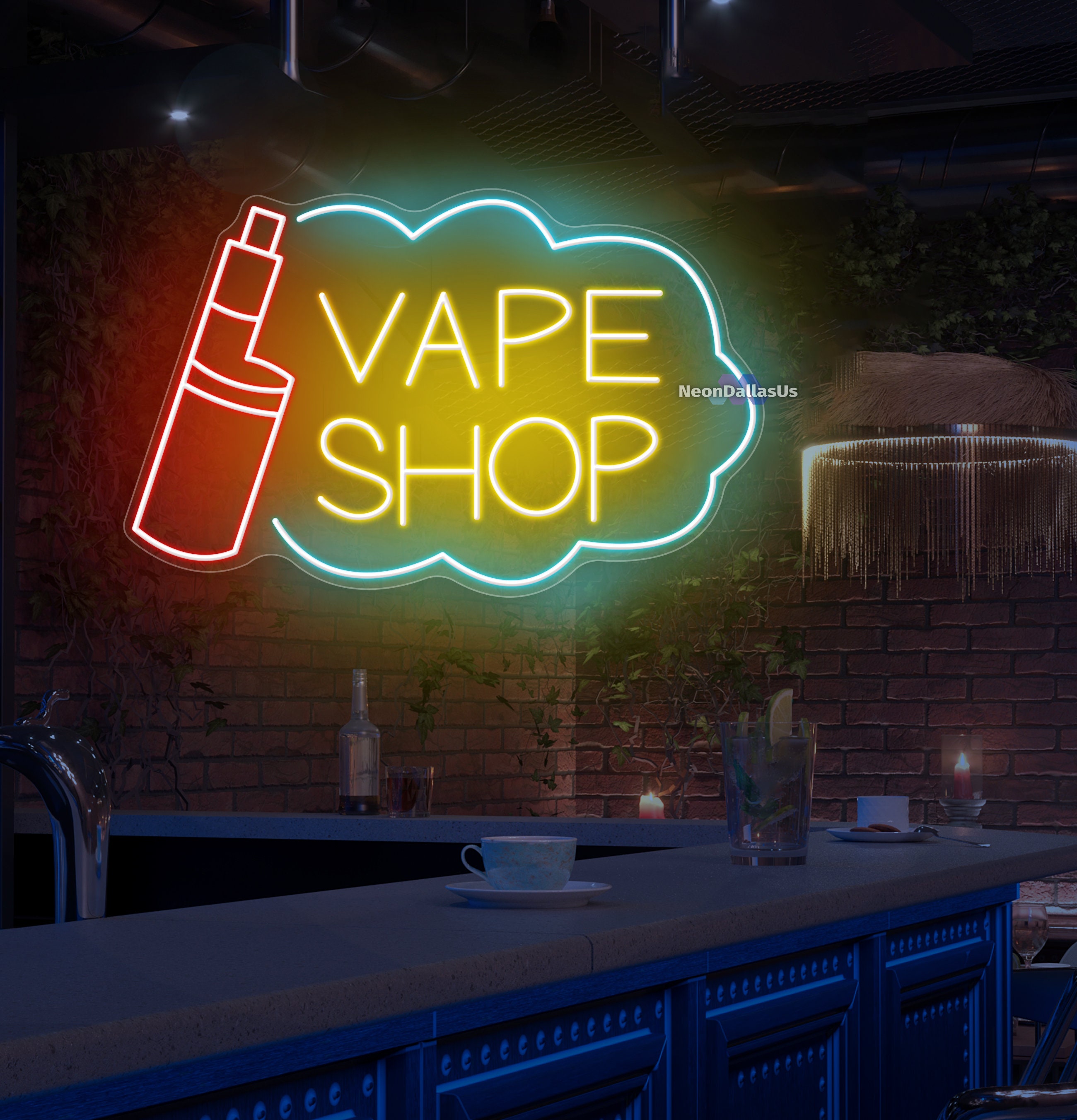 elfbar nachfüll pod läuft aus VAPE Neon Sign Led for Business Smoke Shops Neon Light Up Signs Wall Art  VapeSmoke Smoking Store USB Powered 15.7
