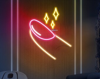 Nails Neon Sign Nail Spa Led Sign Nail Salon LED Light Nail Studio Neon Light Beauty Salon Neon Sign Shop Wall Art Custom Beauty Room Decors