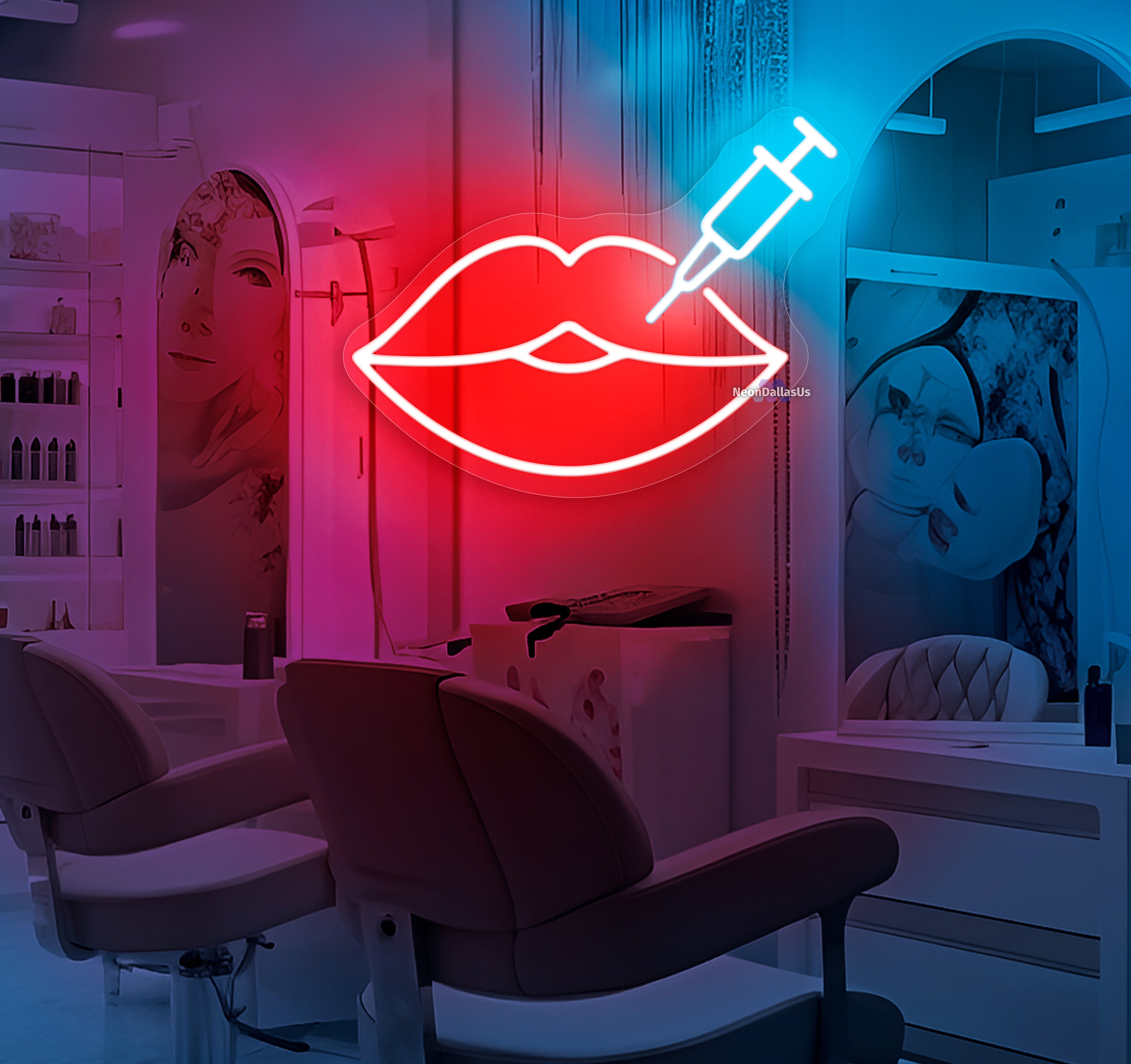 Lip Fillers Neon Sign Botox Filler Led Neon Light Sign Lip Neon Sign ...