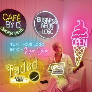 Custom Neon Sign Business Personalized Neon Sign Custom LED Light For Him Outdoor Waterproof Neon Sign Custom Acrylic UV Print For Wall