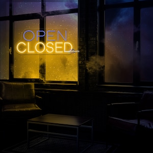 Open Neon Sign Open Outdoor Led Light Open Closed Sign Open Close Shop ...