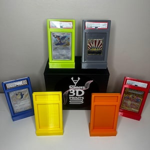PSA slab display case and stand