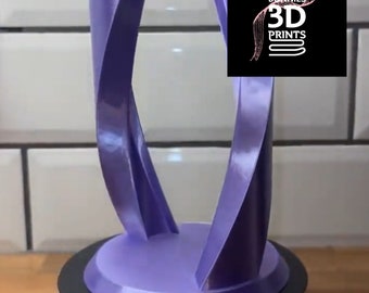 3d printed DNA spiral clipper stands hold 9 or 14.(13 IS NOW 14)