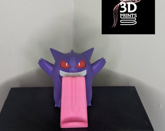3d printed Gengar slab stand, phone stand