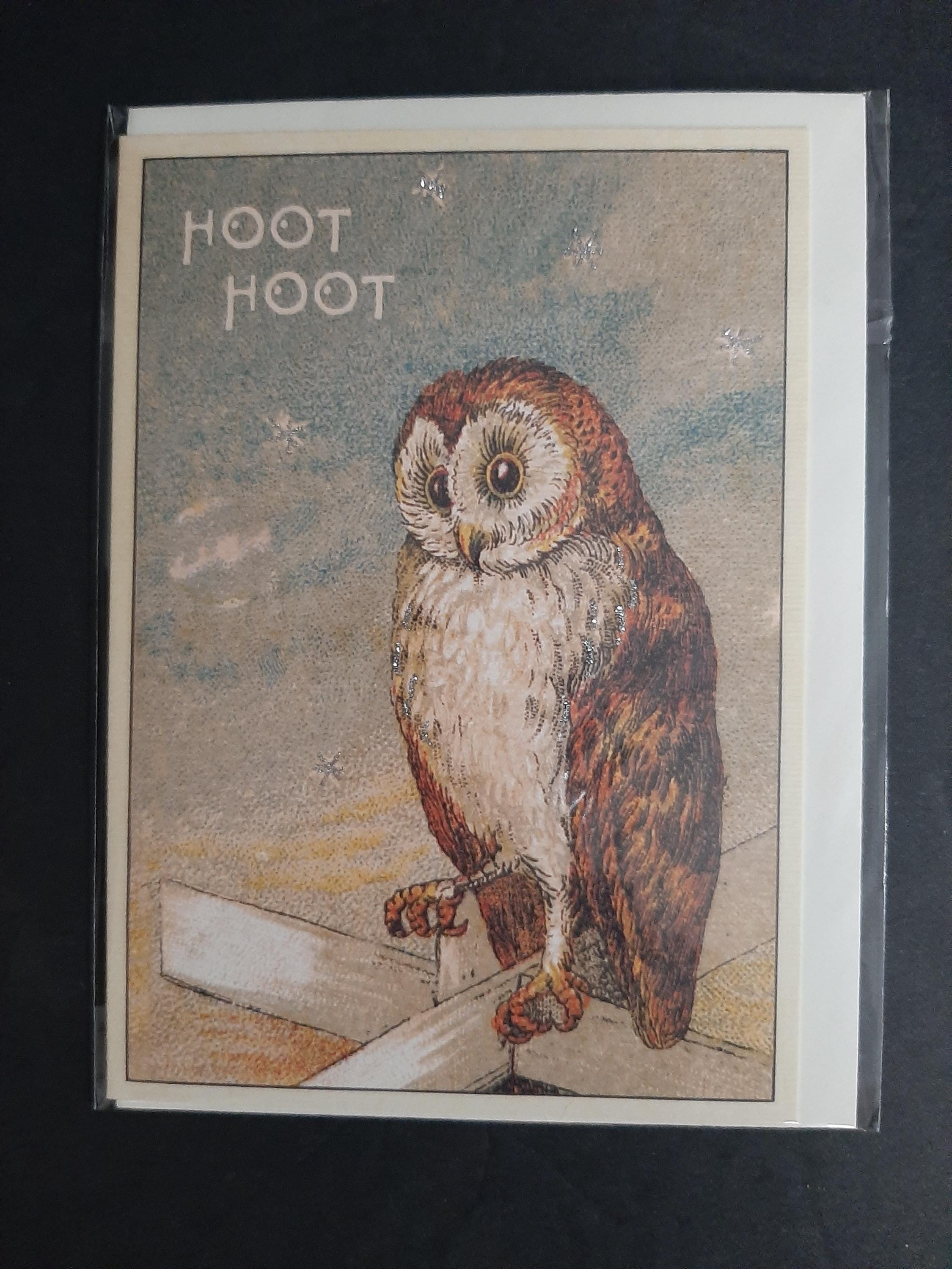 Owl greeting card 2014