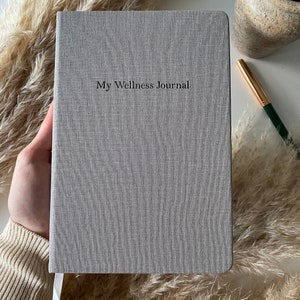 My Wellness Journal: fall in love with journaling, rediscover your inner self | simple daily journal | self-care gift