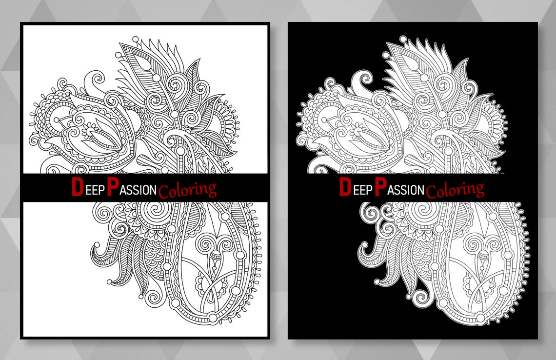 Intricate Flower Coloring Pages Complex Floral Zentangle Patterns