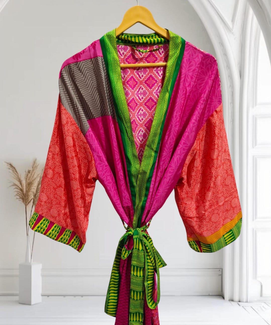 Indian Tunic Sari Robe Bridal Gown Maternity Gown Gift Robe Beach Party ...