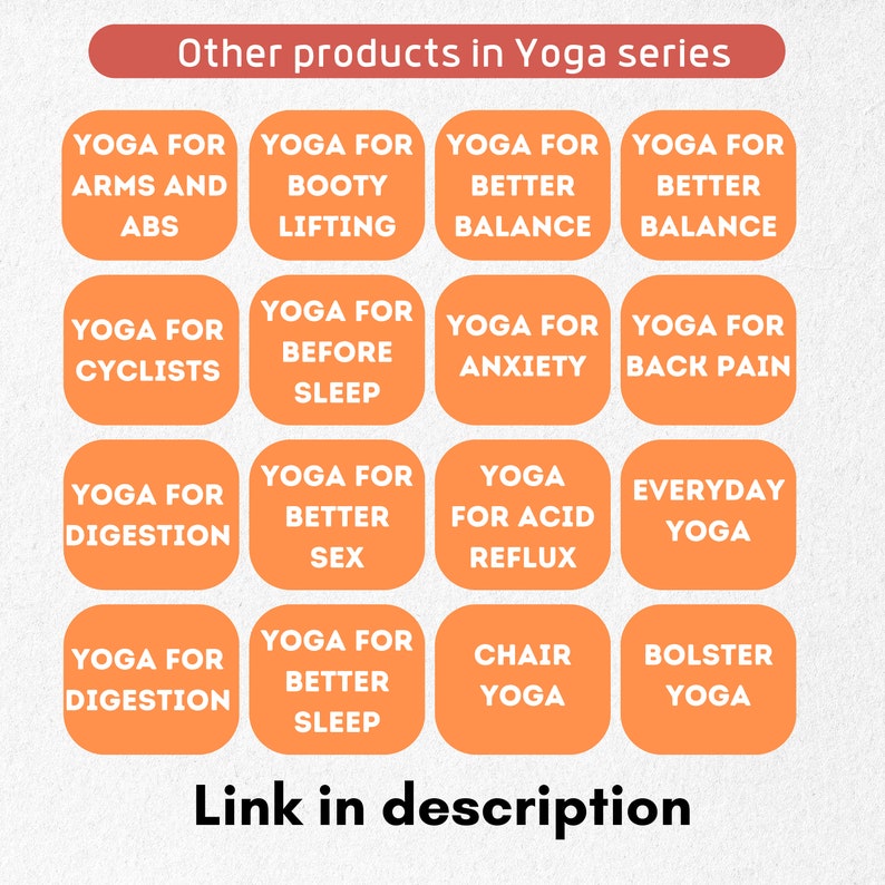 Beginner Yoga Routine Printable, Yoga Poses Poster, Yoga Wall Art, Yoga ...