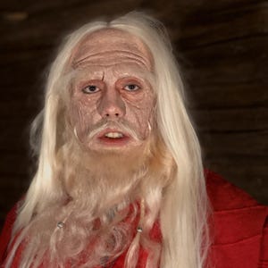 Old Man Face – 3 Piece Silicone Prosthetic Set | Syncap Encapsulated | SFX Makeup FX | One-Time Use