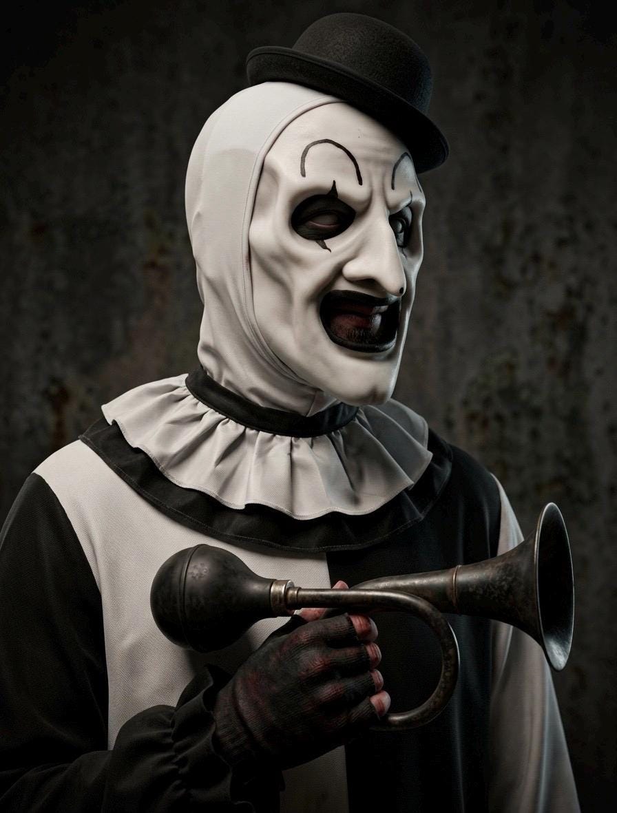 Costume Terrifier Art The Clown Per Adulti – Halloween Da Brivido!