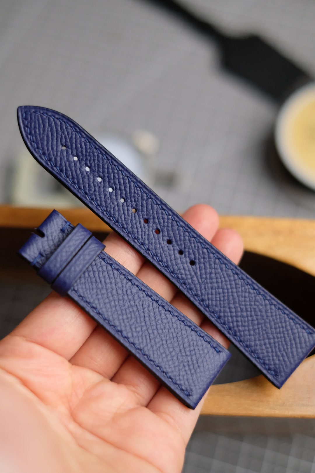 Awesome Leather Watch Strap Replacement L4.321.4.75.2_K0002146 main image 0