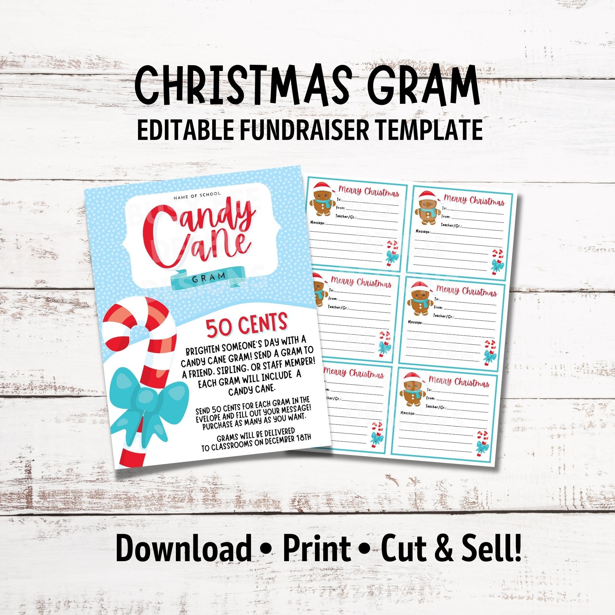 printable-christmas-candy-cane-gram-school-fundraiser-winter-holiday-candy-gram-and-flyer-pto-pta-fundraiser-santa-gingerbread-man-etsy