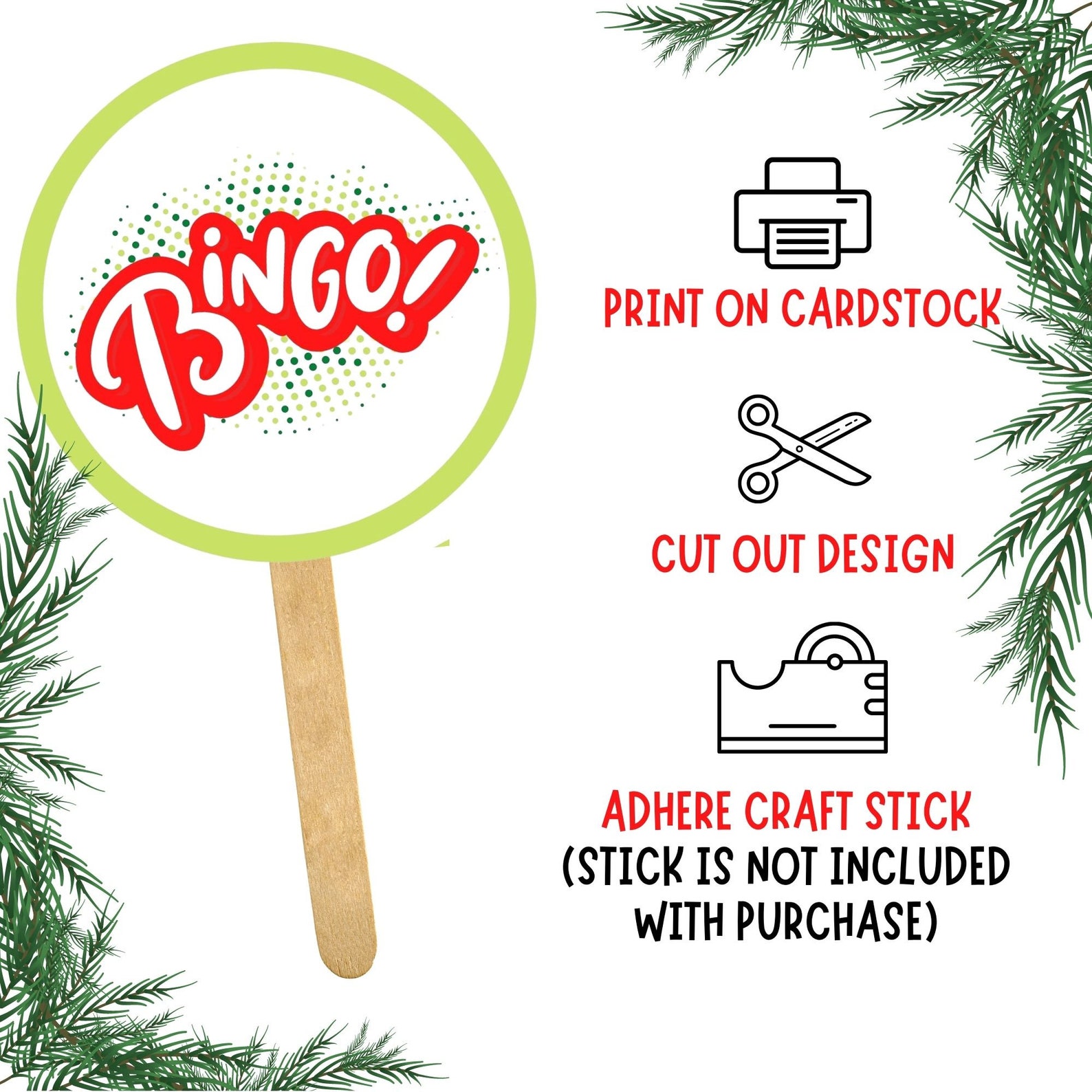 Printable Christmas Bingo Cards 40 Bingo Cards And Markers Etsy