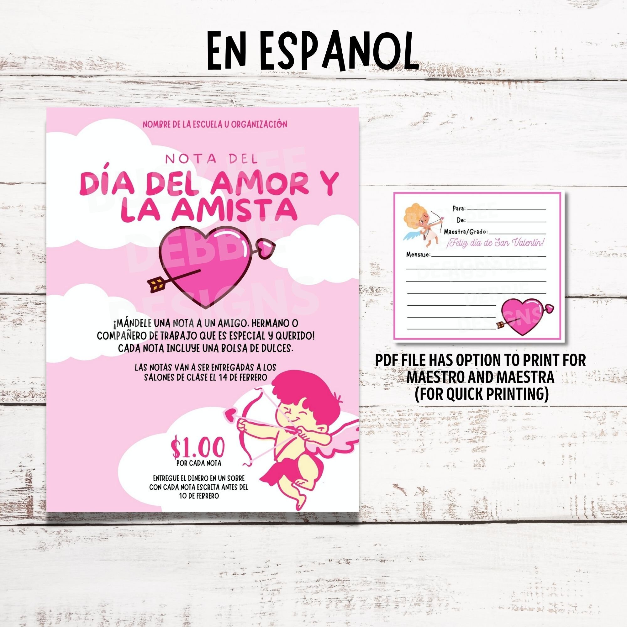 Valentine's Day Candy Grams School Flyer for PTA PTO - Etsy
