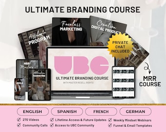 Ultimate Branding Course (UBC) MRR Etsy
