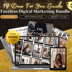 Ultimate PLR MRR Digital Marketing Bundle Private Label Rights Master Resell Rights Digital Templates Canva Guide Digital Products DFY Reels