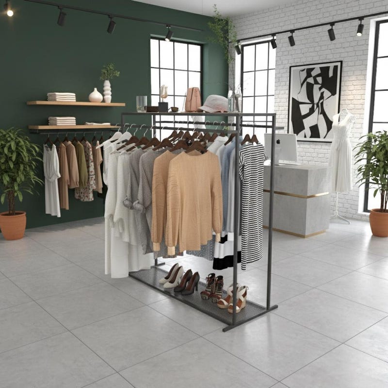 Boutique Clothing Rack - Etsy