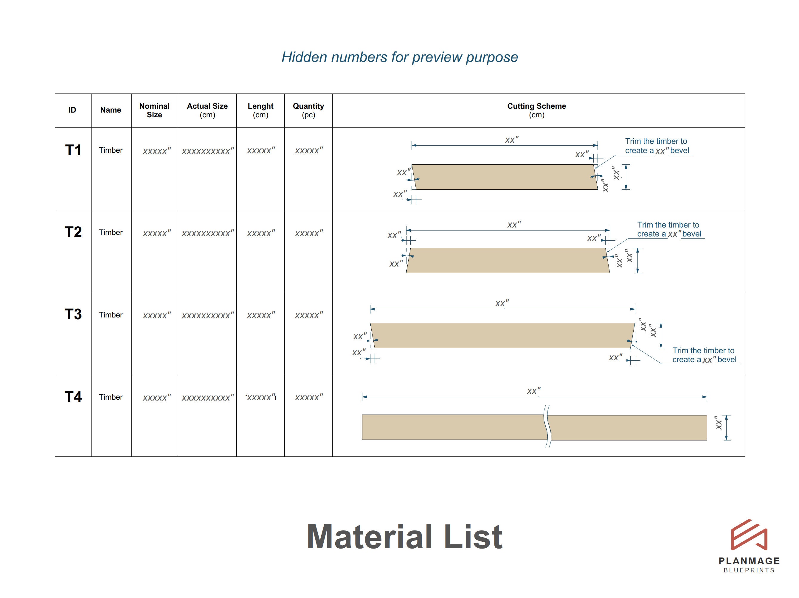 Farm Table Format Farm Table Plans: Metric DIY Outdoor Table (PDF) - Etsy