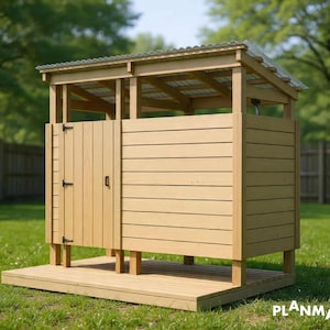 Plany pryszniców zewnętrznych – zrób to sam: prysznic ogrodowy i kempingowy w formacie PDF | Stacja mycia poza siecią