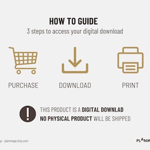After your purchase, Etsy will send you an email with a download link to your digital files. You can also access your files anytime by going to Your Account → Purchases and Reviews, then clicking Download Files next to your order. If you checked out as a guest, look for the download link in the email receipt from Etsy. All files are instantly available—no shipping, no waiting. Simply download, save, and start your DIY project right away!