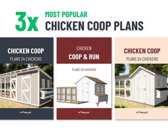 Chicken Coop Plans Bundle: Walk-in, Modern, & Standard (PDF Download)