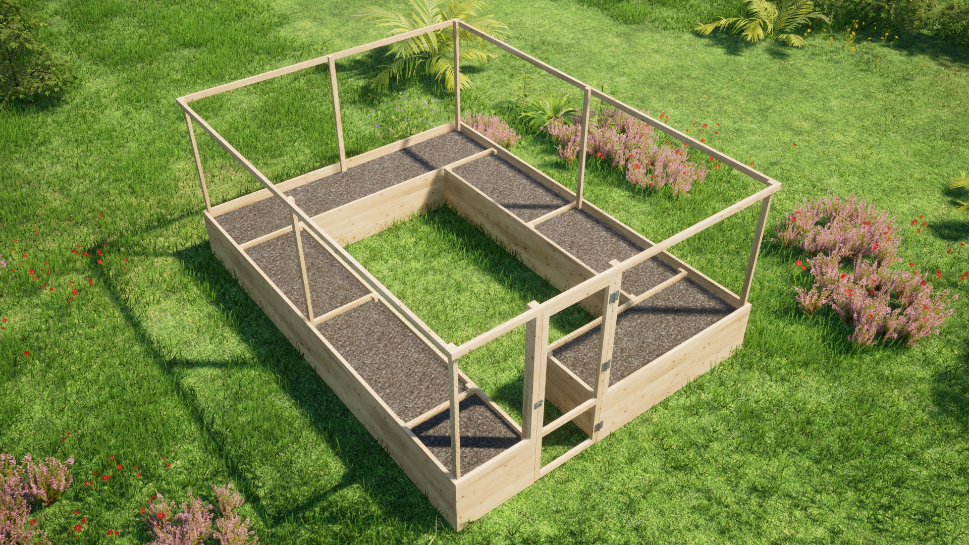 Garden Layouts Raised Bed Covers