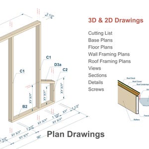 Chicken Coop Plans 20 Chickens - 8x8 Ft Building Size PDF Download - Etsy