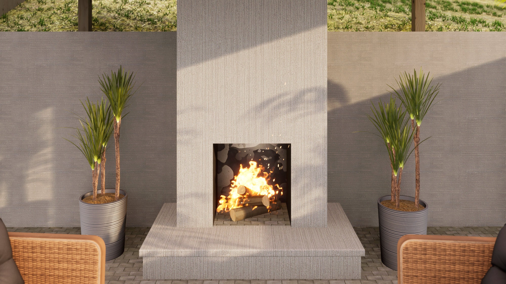 Planos de chimenea exterior con chimenea de 4x5 pies, altura 12 pies -  Plano de bricolaje en PDF - Etsy México, image size:2000x1125