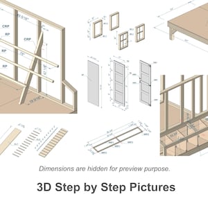 Chicken Coop Plans 20 Chickens - 8x8 Ft Building Size PDF Download - Etsy