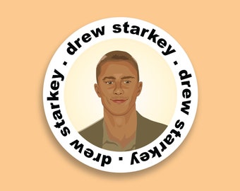 Drew Starkey Sticker, Rafe, OBX, Outer Banks