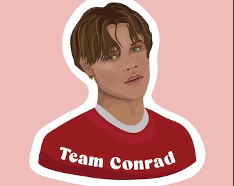 Conrad Fisher, sticker Team Conrad, Connie baby