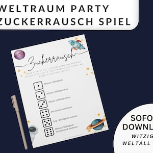 Astronauten Geburtstag Spiel Zuckerrausch Weltraum Geburtstag Spielidee Weltall Geburtstag Spiel Astronaut Party Kindergeburtstag Deko Idee