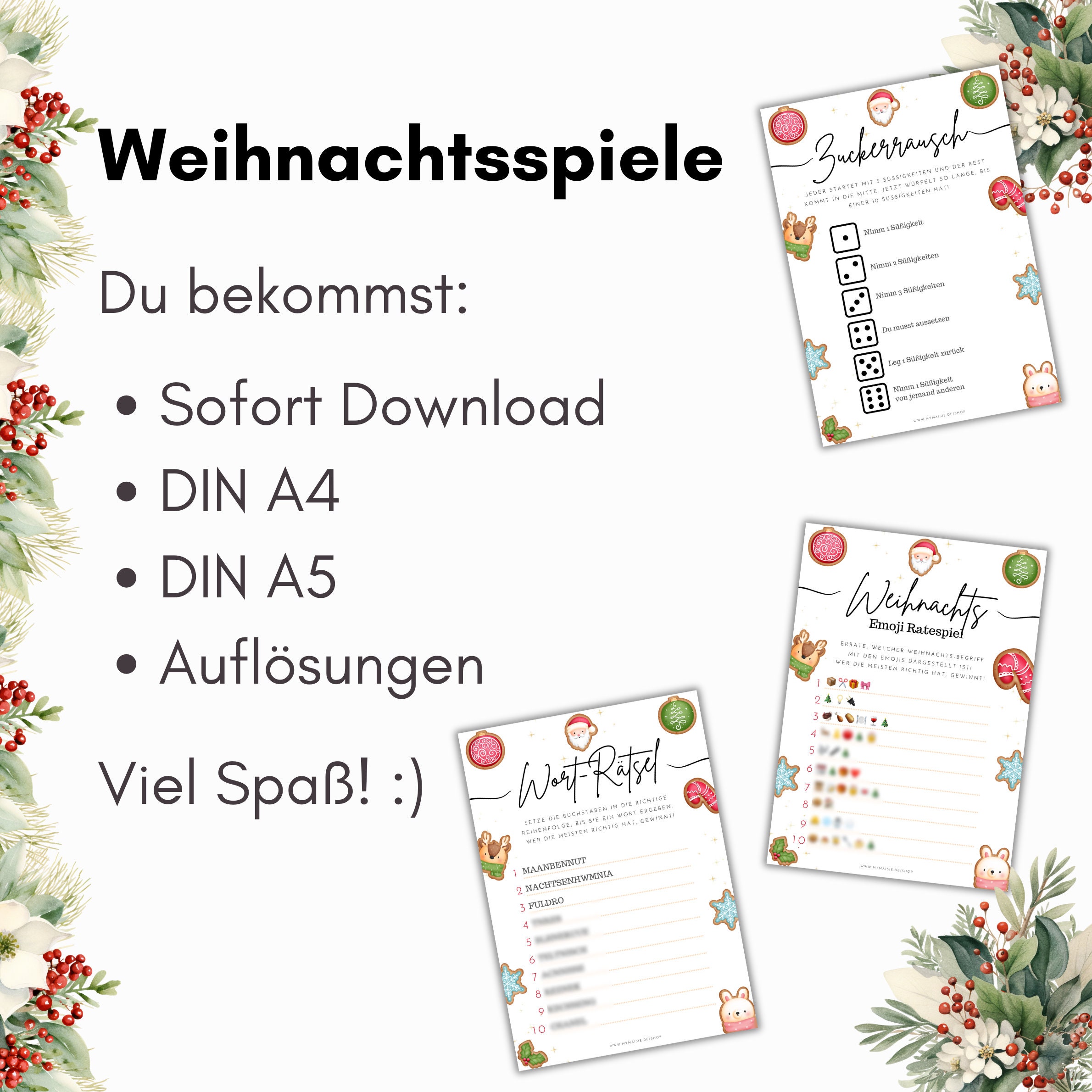  Christmas Games for Children 14 Fun Games for the Christmas Season or Bildidee 