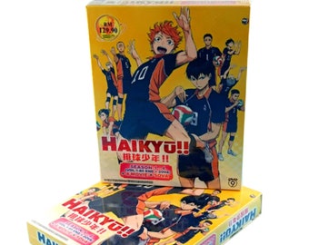DVD Haikyu!! Season 1-4 Vol.1-85 End (English Dub)+ 4 Movies + 5 OVA All Region, Anime DVD Haikyu Series Dvd English Audio, English Subtitle
