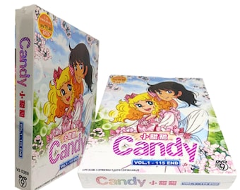 DVD] Candy Candy Animation Box Set (Region-All / 20 DVD Set)
