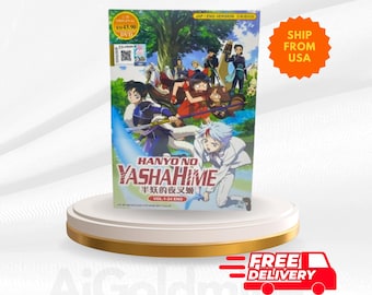 DVD Anime Hanyo No Yashahime Vol 1-24 End Anime DVD All Region, Japanese & English Version, Anime DVD, English Audio Dubbed Version
