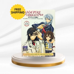 Vampire Knight (Season 1+2) - Anime TV DVD (1-26 Eps) (Eng Dub)