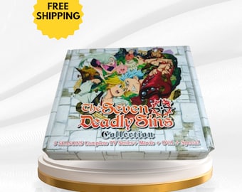 The Seven Deadly Sins Complete TV Series Season 1-5 + 2Movie +2OVA +SP Anime DVD English subtitle & All region