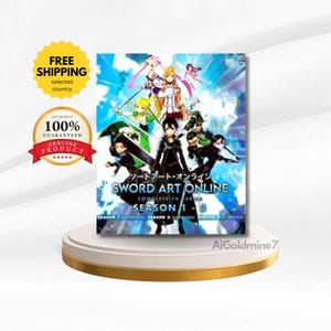 DVD Sword Art Online Season 1 2 3 (Volume. 1-96 End) Complete English Dubbed, All Region, Anime Japanese DVD, Japanese Audio Language